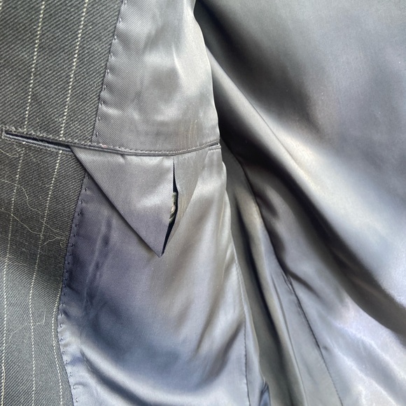 Uniqlo +J Wool Blend Tailored Jacket Dark Navy Size M - Picture 7 of 15